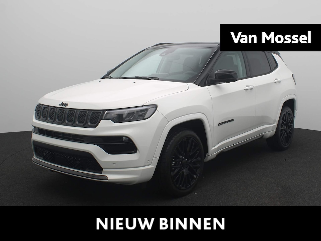 Jeep Compass 1.5T e-Hybrid S | Lederen Bekleding | Navigatie | Apple Carplay/Android Auto | Climate control | Cruise Control | Parkeersensoren |