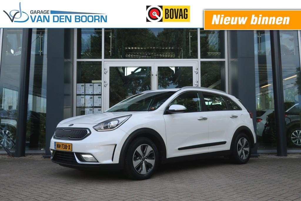 Kia Niro Hybrid 1.6 GDi, Hybride, All-Season, Trekhaak afneembaar, Carplay/Android, Navi etc.