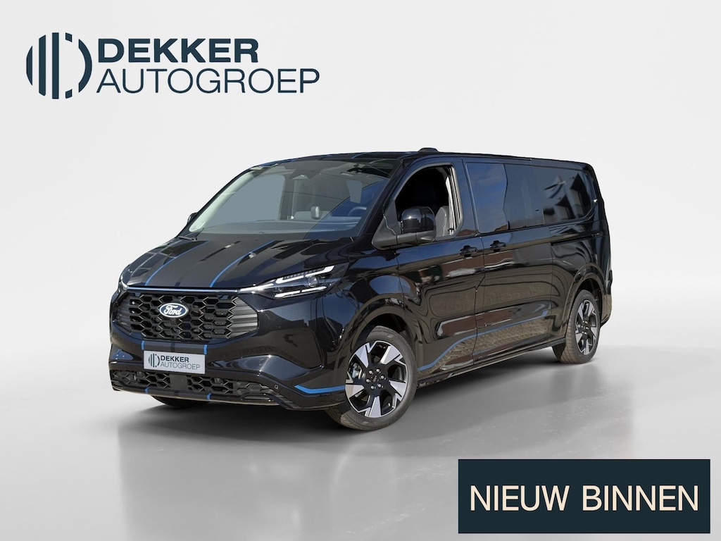 Ford Transit Custom 320 2.5 PHEV L2H1 Sport DC | TREKHAAK | DRIVER ASSISTANCE PACK | 19 INCH | 233 PK