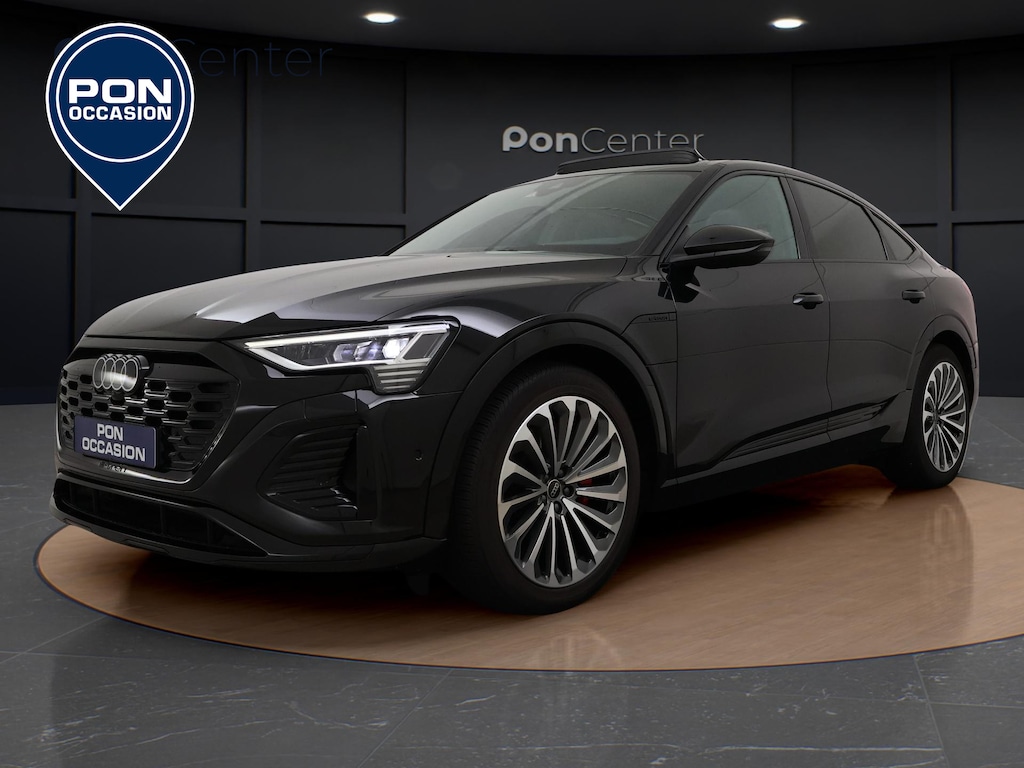 Audi Q8 Sportback e-tron 55 Quattro S-line 115 kWh | Pano Dak | Luchtvering | Camera | Elek. Achterklep | Elek. Stoelen | Stuur-/Stoelverwarming | 21'' |
