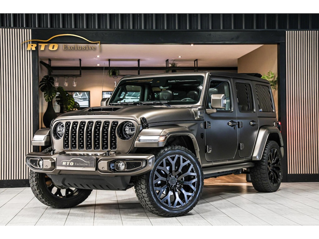 Jeep Wrangler Unlimited 4xe 380 Sahara|BRUTE|Cabrio|Matt|Leder|22''