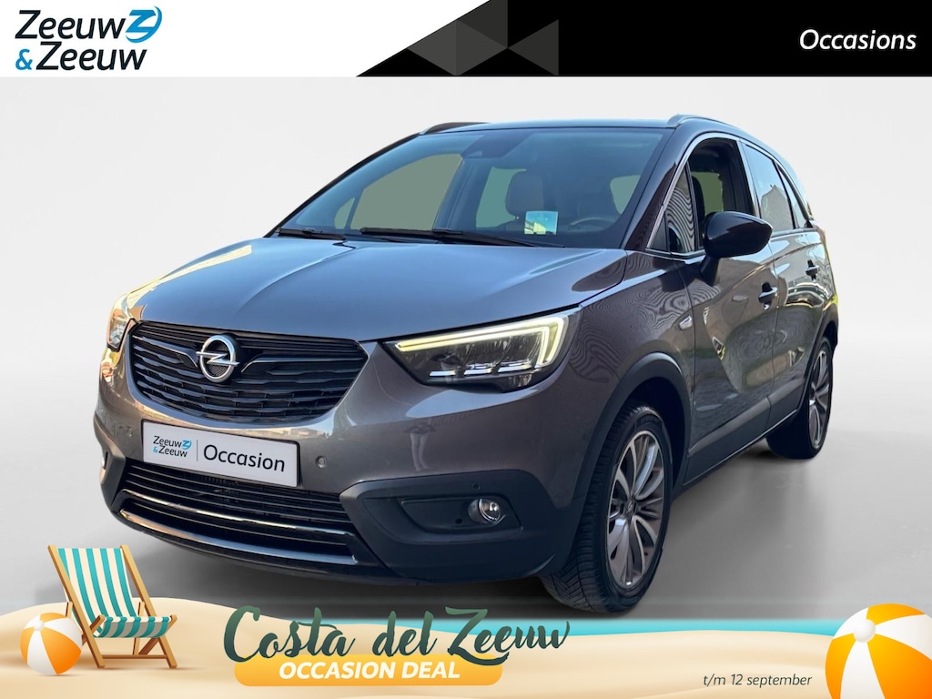 Opel Crossland X 1.2 Turbo Ultimate | trekhaak | HUD | Pano | Stoel/stuur/voorruitverwarming |