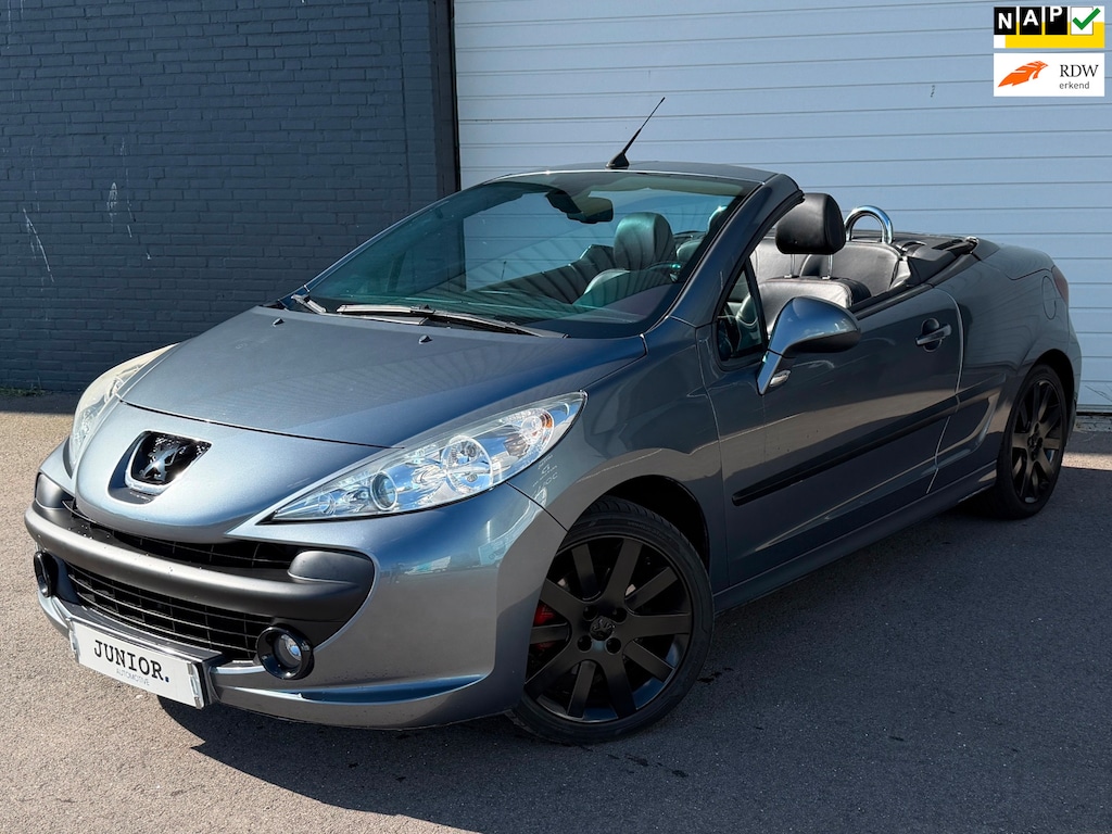Peugeot 207 CC 1.6-16V T Sport CARPLAY/LEDER/CRUISE/CLIMA/STOELVERWARMING