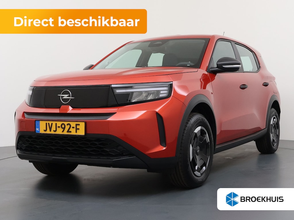 Opel Frontera Electric Edition 54 kWh Extended Range | 8 Jaar Garantie | Achteruitrijcamera | Dodehoek detectie | Airco | Draadloze oplader | Cruise Control | NAVI | Apple Carplay / Android Auto | Wi-Fi | LED | 16" LM