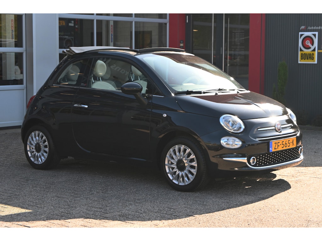 Fiat 500C 0.9 TwinAir Turbo Lounge Cabrio | Navi | Airco | LM-Velgen