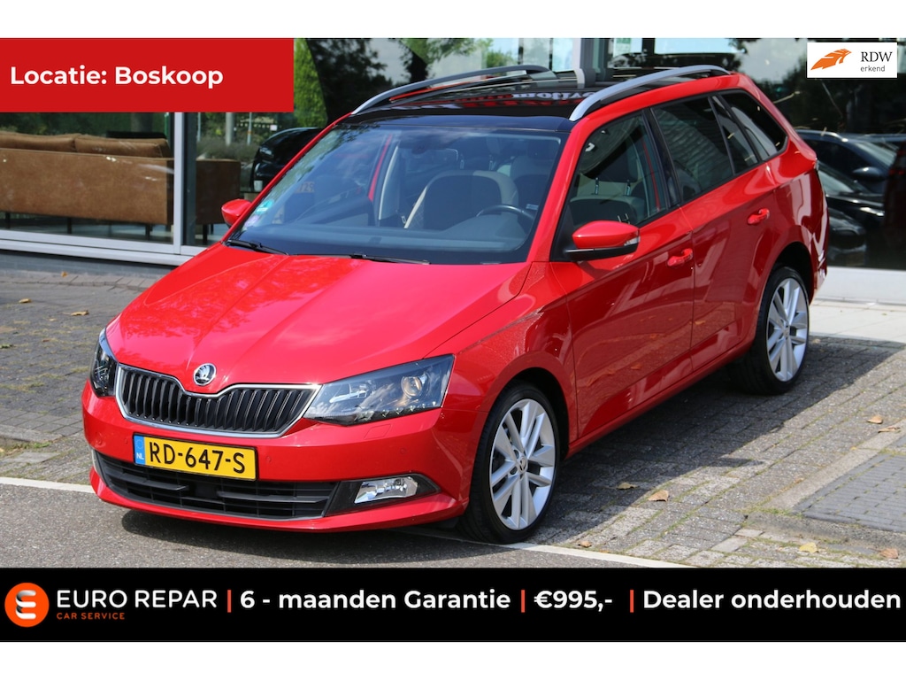 Skoda Fabia Combi 1.0 TSI Style Business PANO-DAK NL-AUTO NAP!