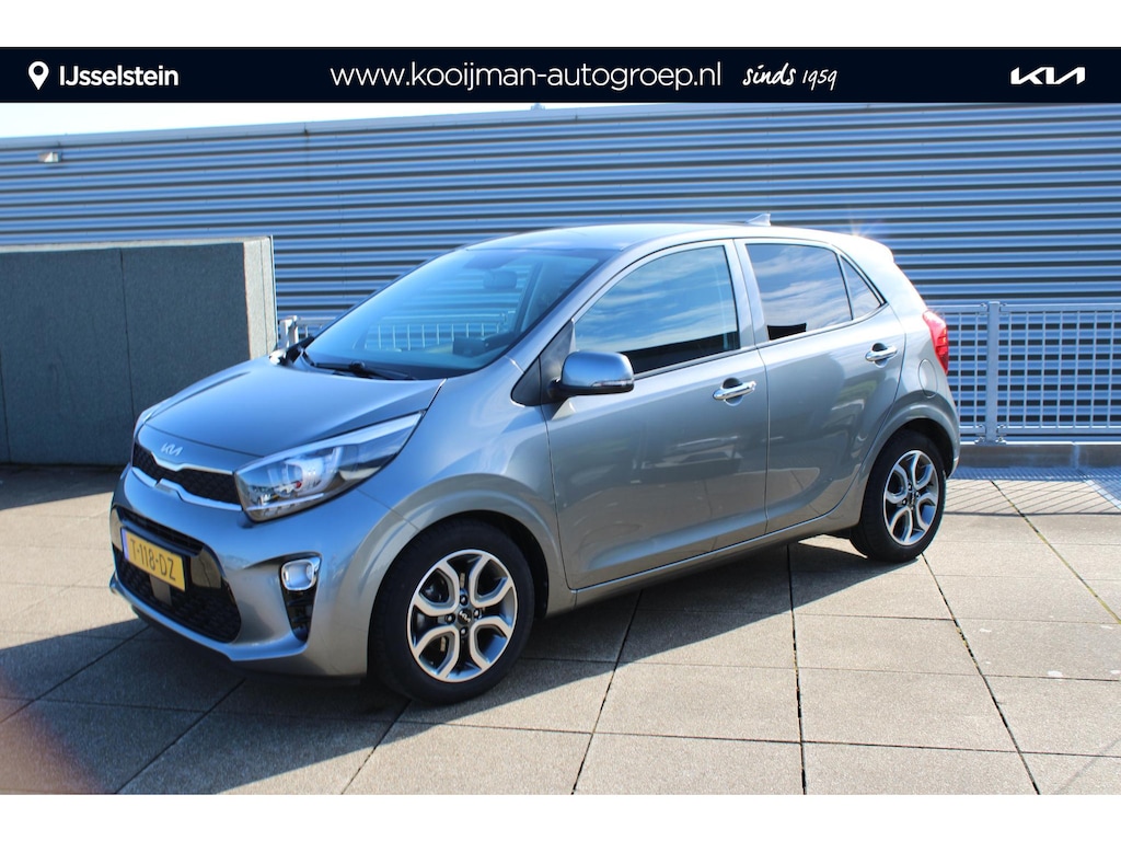 Kia Picanto 1.0 DPi DynamicPlusLine AUTOMAAT EXTRA GETINT GLAS, LICHT METALEN VELGEN, NAVIGATIE