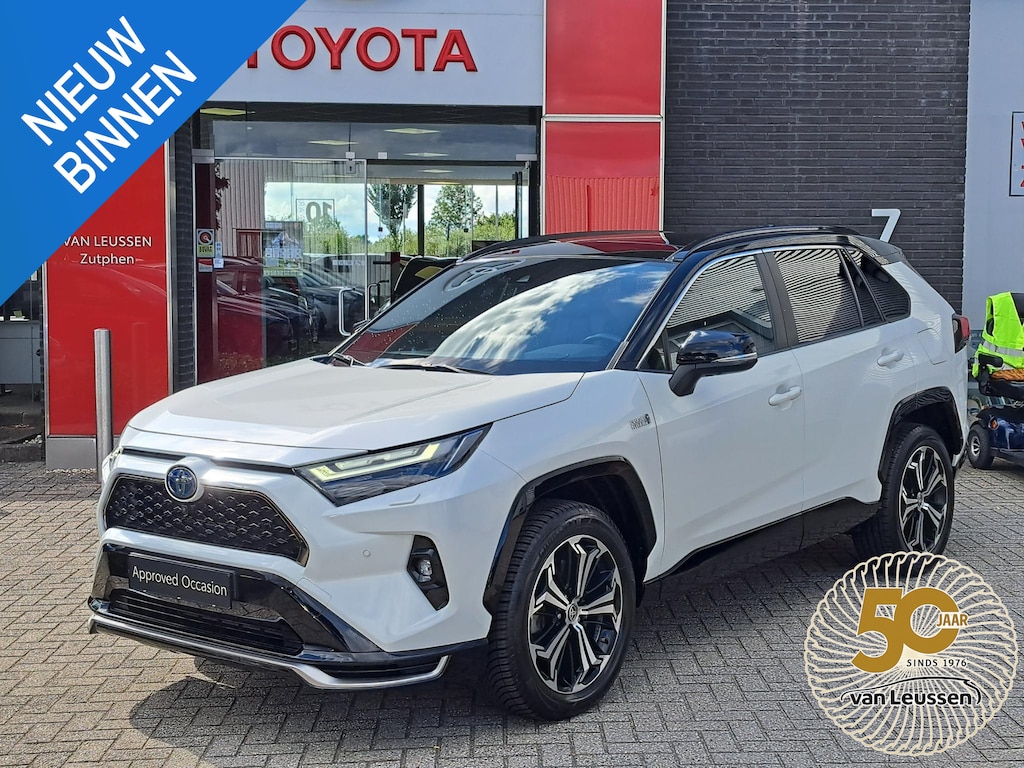 Toyota RAV4 2.5 Plug-in Hybrid AWD Bi-Tone Plus PANORAMA SCHUIF-/KANTELDAK STOELGEHEUGEN LEDER