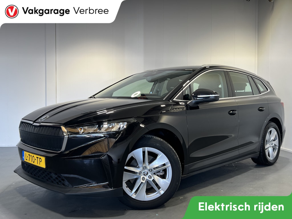 Skoda Enyaq iV 80 | Navigatie/Android/Apple Carplay | LMV 19" | Voorstoelen Verwarmd | Lederen Bekleding | Cruise Control | Head-Up Display | Airco |