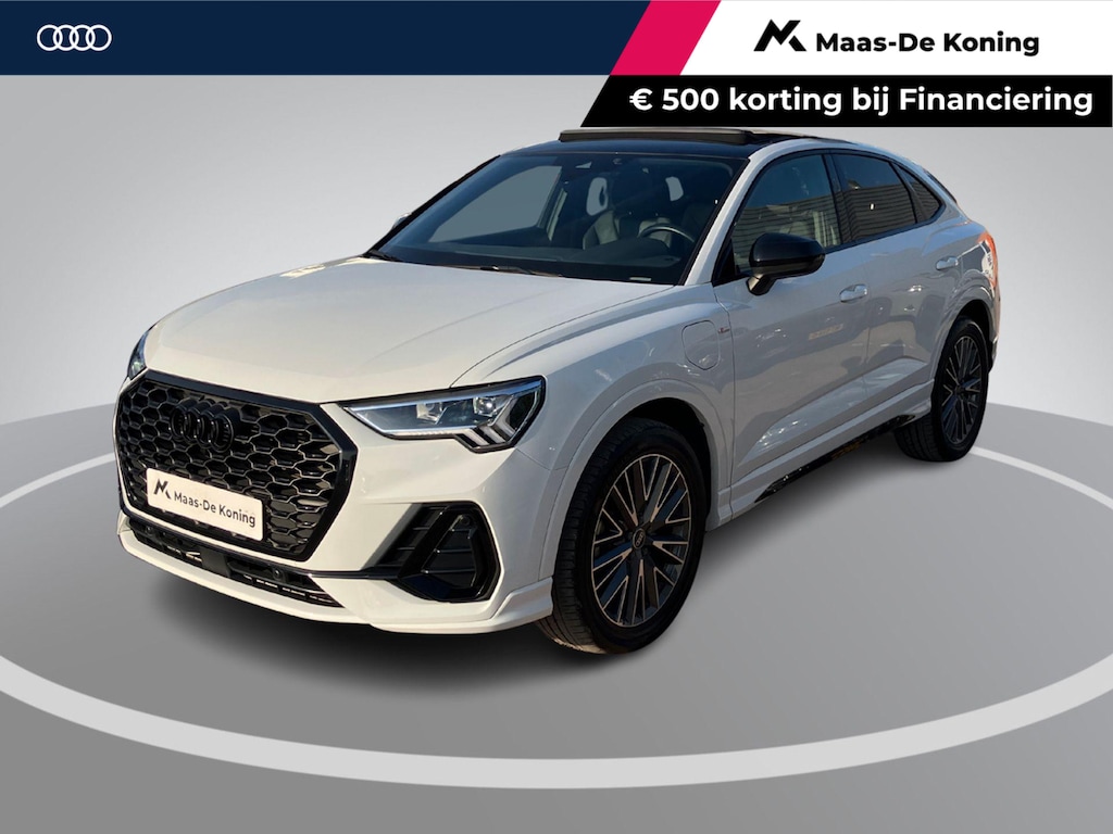 Audi Q3 Sportback 45 TFSIe 180KW/245PK S Edition Panoramadak · Camera + parkeersensoren · Apple/Android Car Play ·