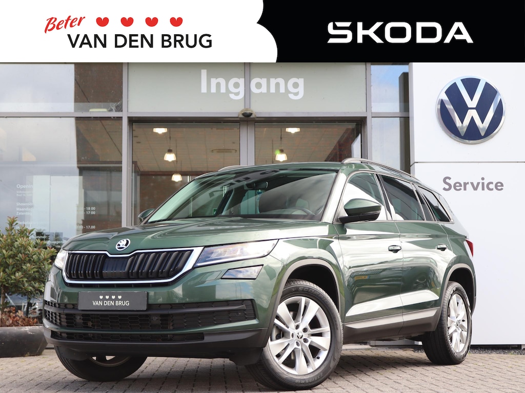 Skoda Kodiaq 1.5 TSI 150 pk DSG Soleil | Trekhaak | Stoelverwarming | Climate control | Navigatie | LED | SmartLink | Cruise Control | Keyless | Camera |
