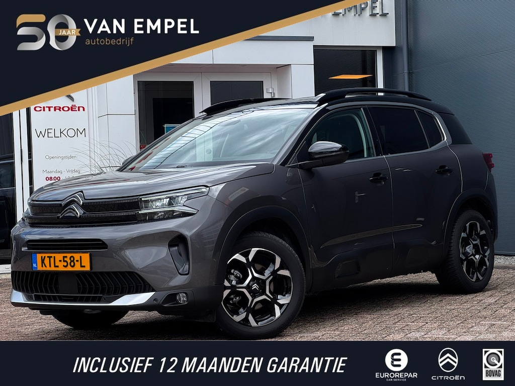 Citroën C5 Aircross 1.2 Hybrid Max | Leder / Alcantara | Camera | Stoelverwarming | Navigatie