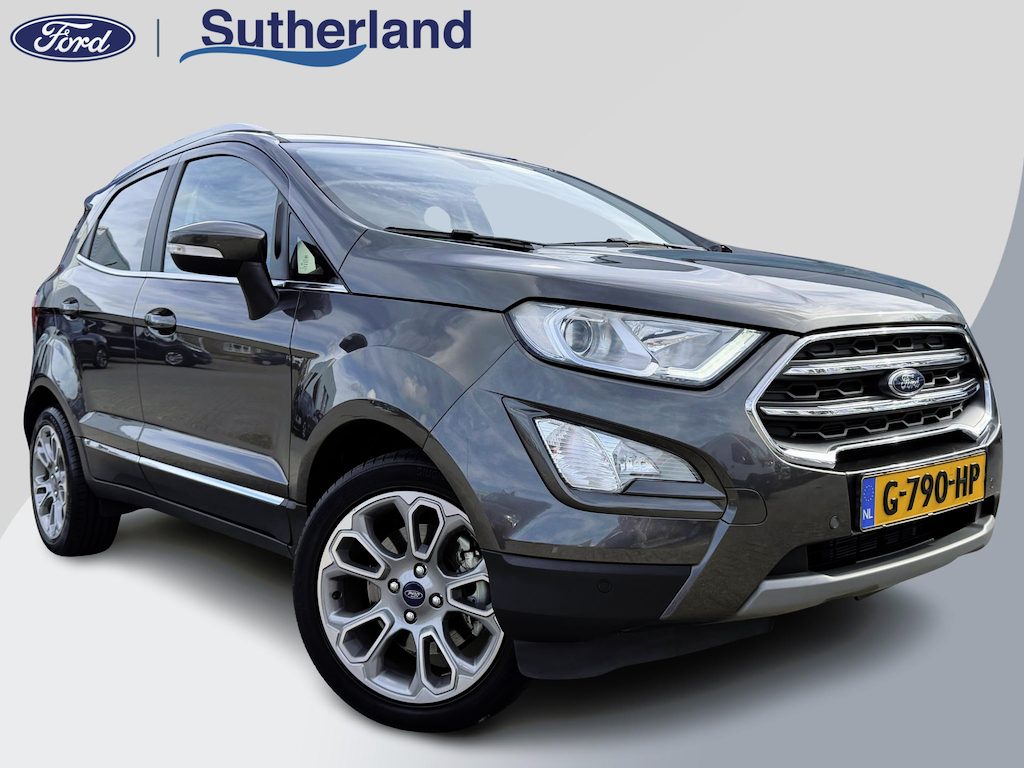 Ford EcoSport 1.0 EcoBoost Titanium 125pk | Winterpack | BLIS | SYNC 3 Navigatie | Trekhaak | Apple carplay/Android auto |