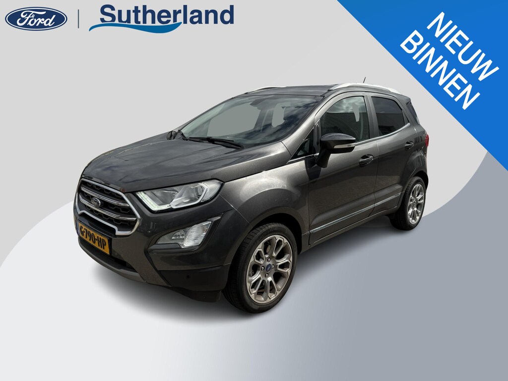 Ford EcoSport 1.0 EcoBoost Titanium 125pk | Winterpack | BLIS | SYNC 3 Navigatie | Trekhaak | Apple carplay/Android auto |