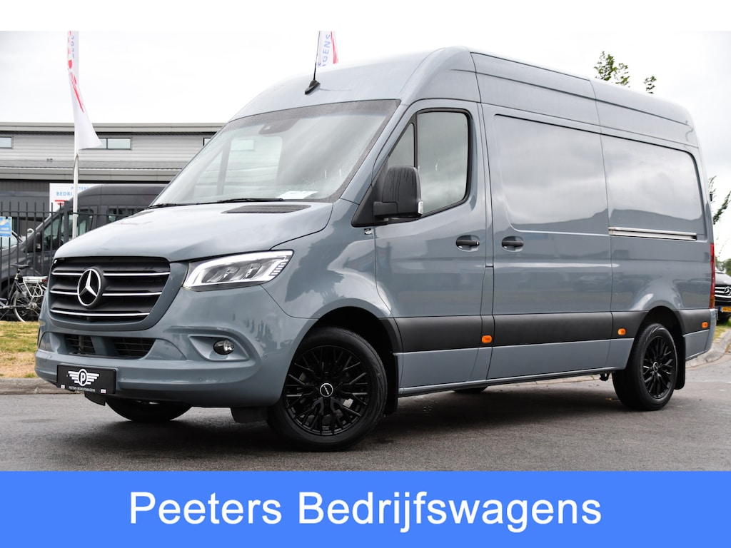 Mercedes-Benz Sprinter 319 1.9 CDI L2H2 RWD PB Edition 360 Camera, Cruise, Carplay, 2 x Schuifdeur, LED, 190pk, 2 x Geveerde stoel, 10,5'' Mbux, Stoelverwarming, Automaat, Uniek!