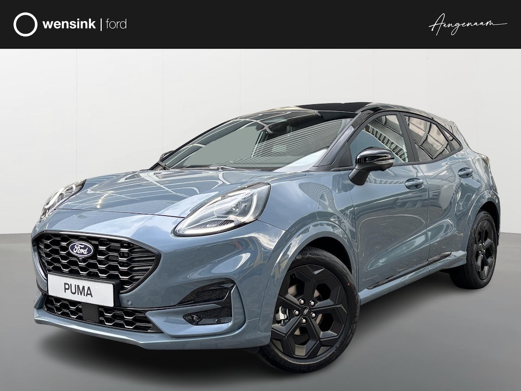 Ford Puma 1.0 EcoBoost Hybrid BlueCruise Edition Autopilot | 360 Parkeercamera | Elektr. achterklep | B&O | Stoelverwarming | Adaptive Cruise Control | Metallic lak | 18" LMV