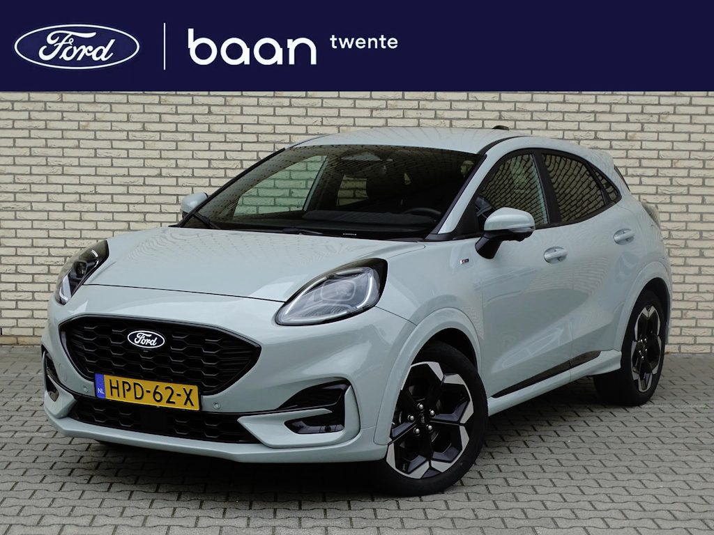 Ford Puma 1.0 Turbo 125pk Mild Hybride ST-Line X | winterpack | blis | adaptieve cruise. | trekhaak afn. | 360 graden camera | keyless | elek. achterklep |