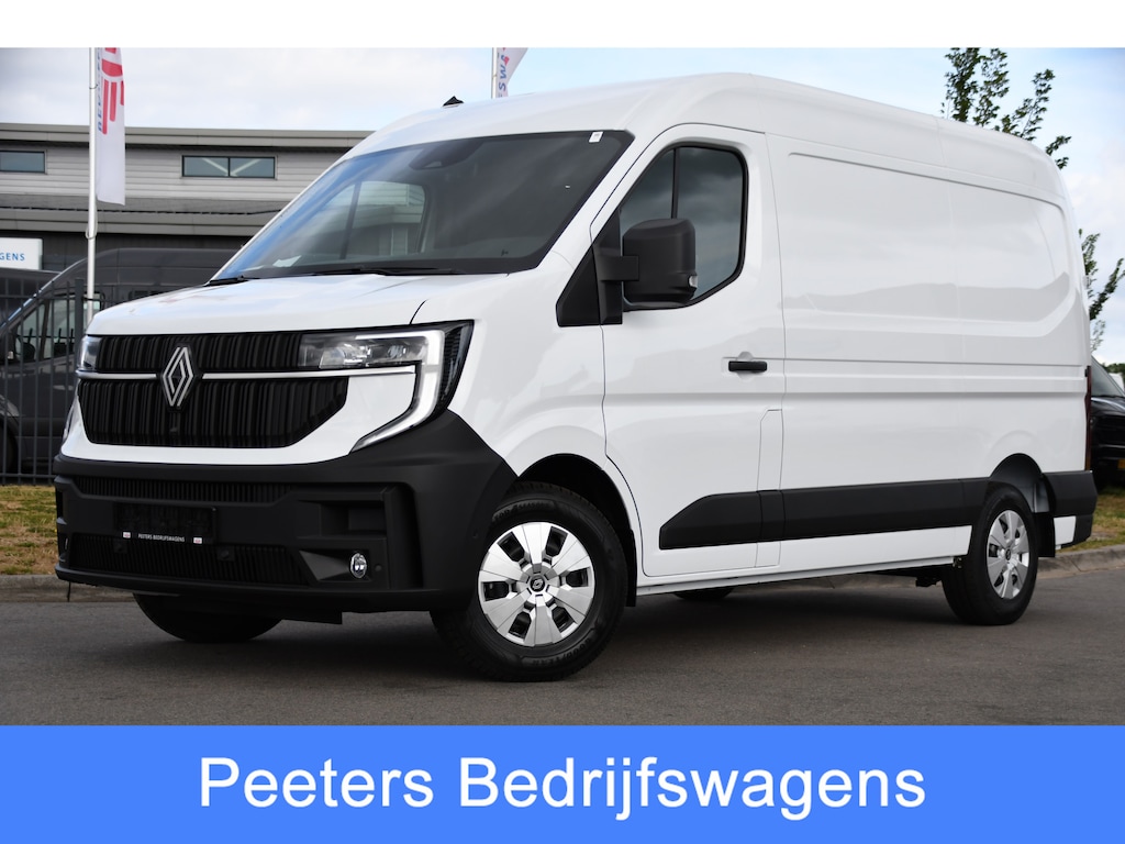 Renault Master E-Tech T35 L2H2 Extra long range 87 kWh Camera, Cruise, Carplay, LED, Clima, Stoelverwarming, Laadruimte Betimmering, 143pk, Virtual, Sensoren, Uniek!