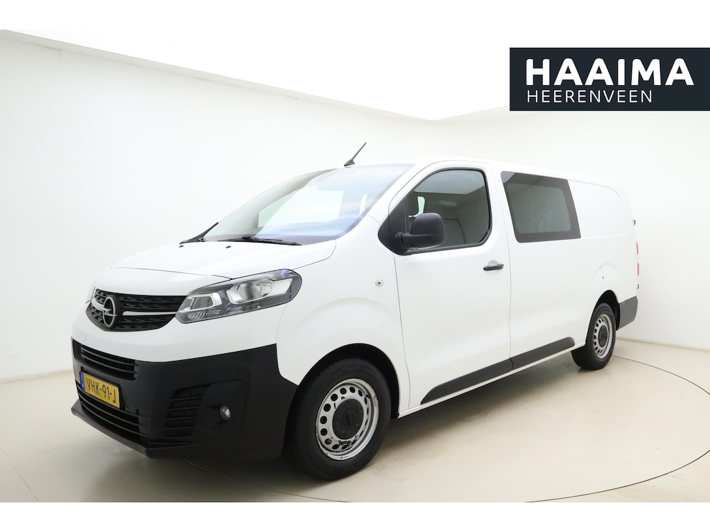 Opel Vivaro 2.0 CDTI 150pk Dubbel Cabine Edition | 6 Persoons | Navigatie | Achteruitrijcamera | Parkeersensoren | Cruise control | Dodehoek waarschuwing
