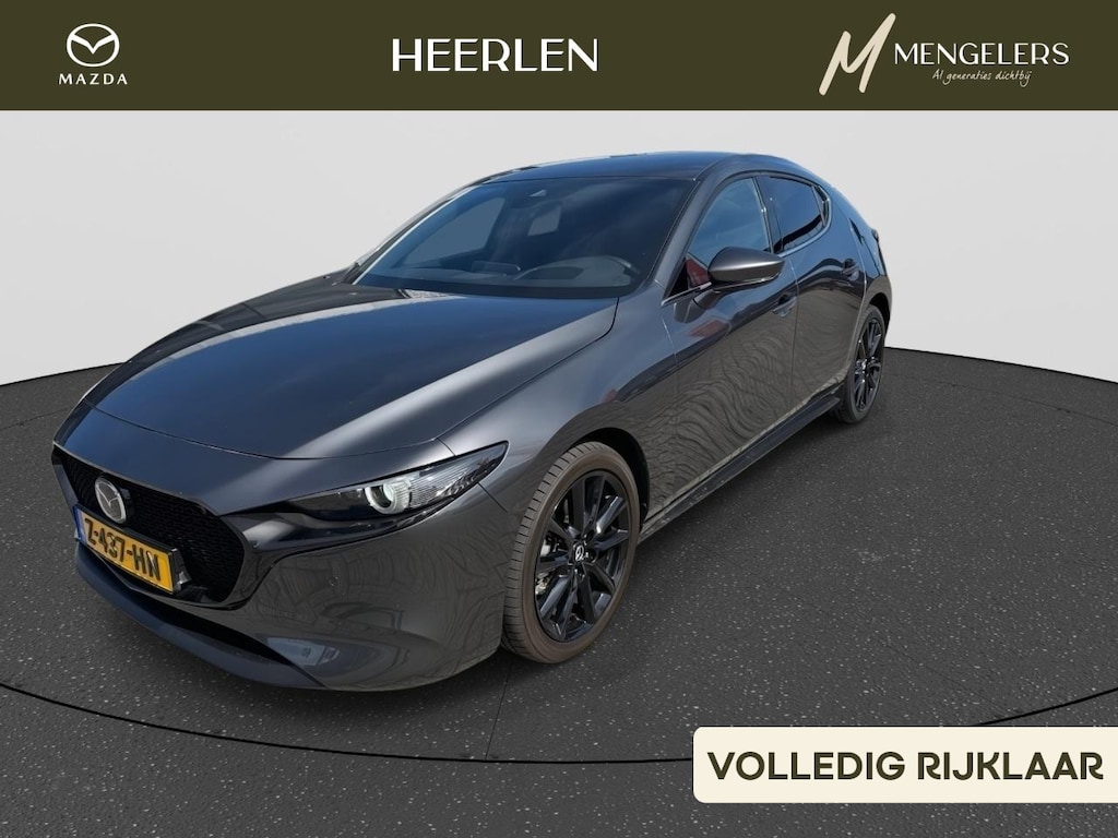 Mazda 3 2.0 e-SkyActiv-X M Hybrid 186 Luxury Automaat | Rijklaar | Apple Carplay en Android Auto | Stoelverwarming | 360 Camera