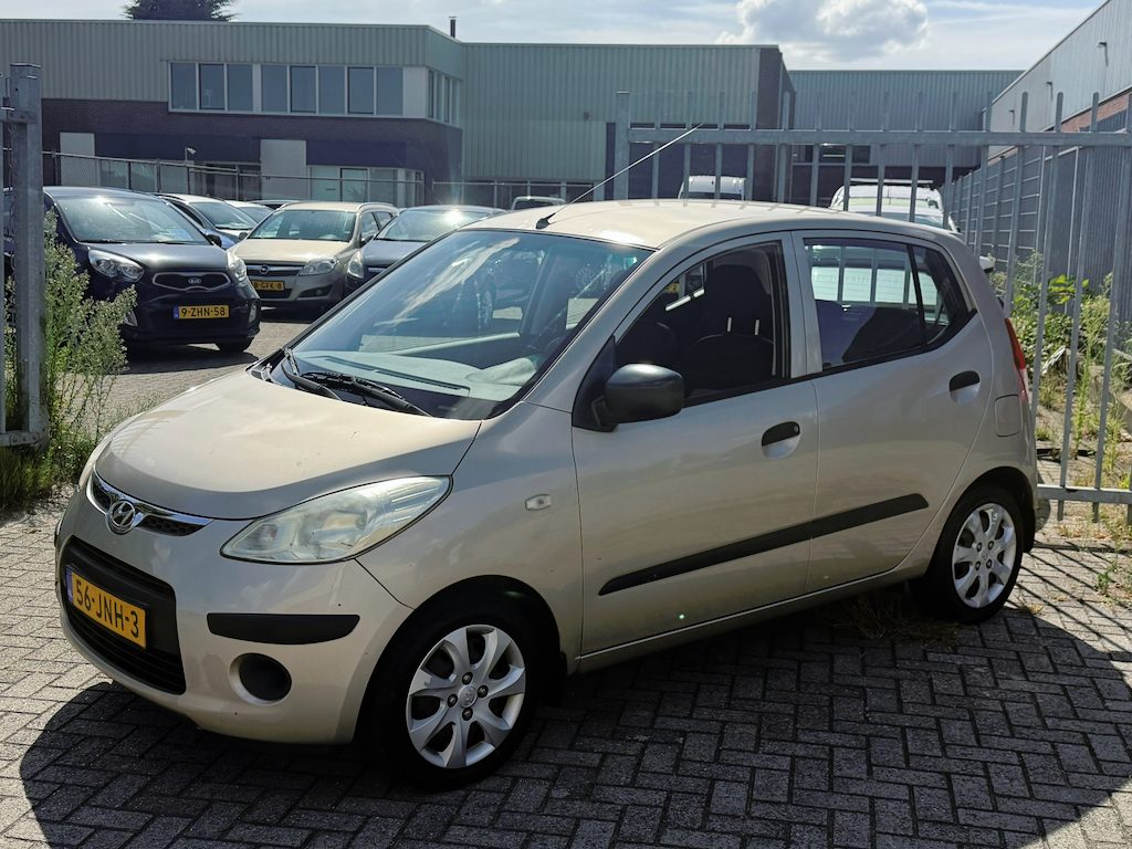 Hyundai i10 1.25i Active Cool 5 DEURS 4 CILINDER! NL AUTO NAP l HOGE INSTAP! Airco l Elek ramen l Centraal l ZEER MOOI!