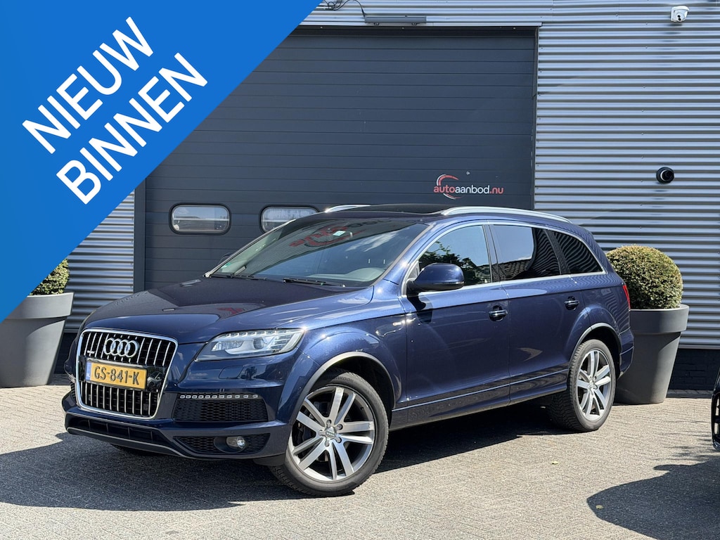 Audi Q7 3.0 TDI quattro Pro Line S 5+2 | Panoramadak | Camera | Bose | Navigatie | Trekhaak | Stoelverwarming |