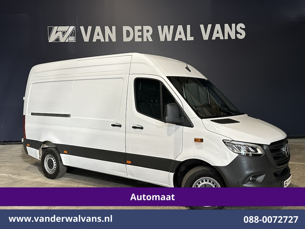 Mercedes-Benz Sprinter 317 CDI 170pk 9G-Tronic Automaat L2H2 2025 Model Euro6 Airco | XL MBUX | Camera | Navigatie | LED | Adaptieve Cruisecontrol Chauffeursstoel, Stoelverwarming, Parkeersensoren, Bijrijdersbank