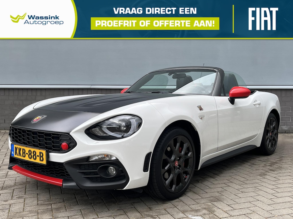 Abarth 124 Spider Fiat 1.4 MultiAir Turbo Automaat | Volledige historie | Topconditie | Leer