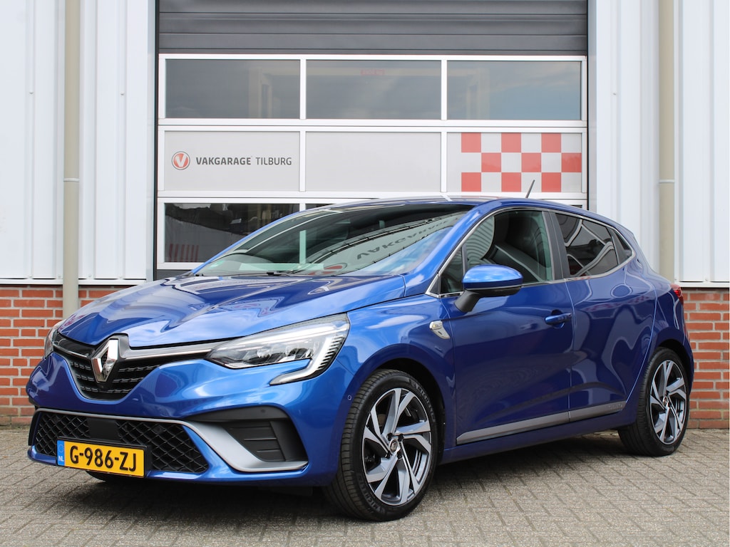 Renault Clio 1.0 TCe 100PK R.S. Line /NAVI/PDC/360° Camera/17'LM/Trekhaak/Cruise control/DAB+/LED/Android auto/Leder/ISOFIX/NAP! 2e eig!