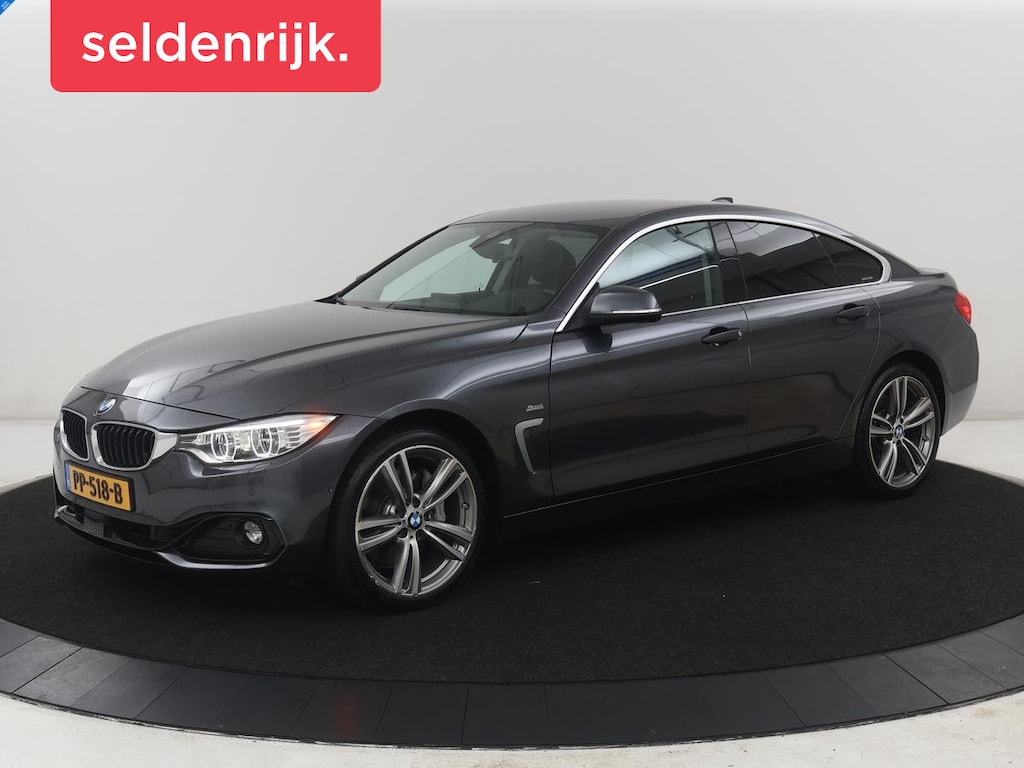 BMW 4-Serie Gran Coupe 435i xDrive M Sport | Memory | Adaptive cruise | Stoelverwarming | Head-up | Dodehoek | Navigatie | Bluetooth | Camera | Park assist | Climate control | Elektrische achterklep