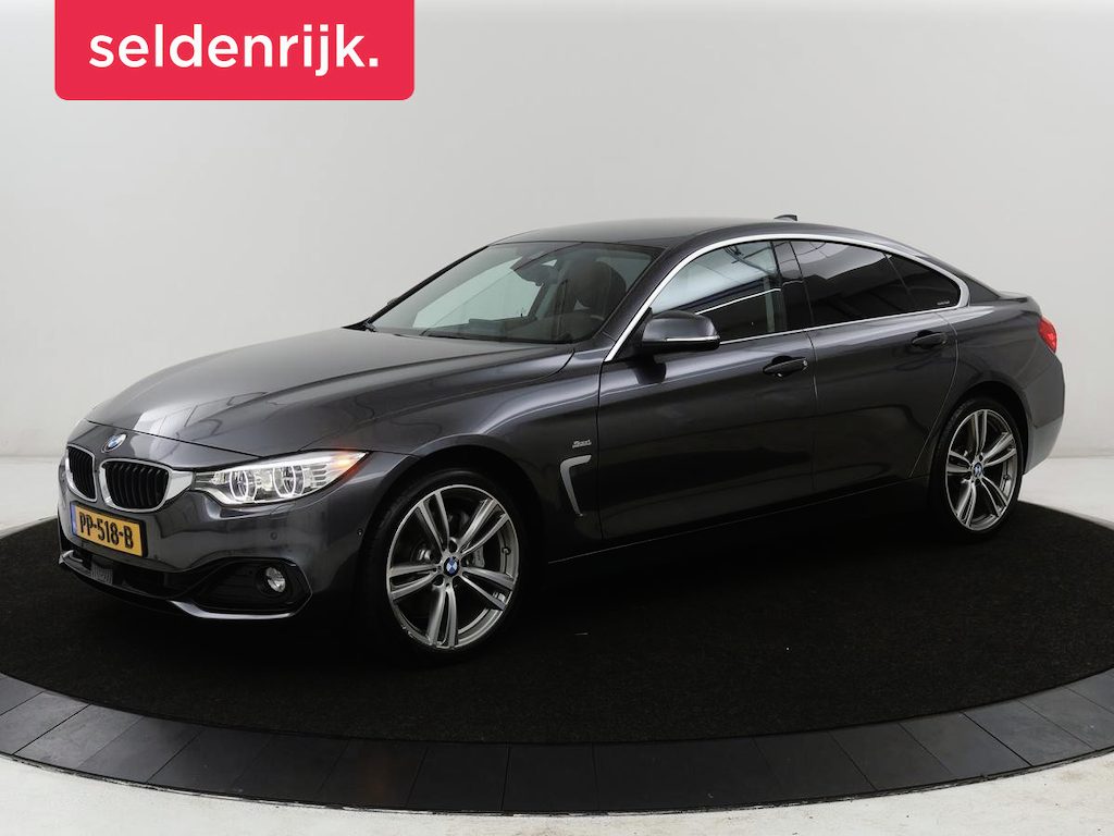 BMW 4-Serie Gran Coupe 435i xDrive M Sport | Memory | Adaptive cruise | Stoelverwarming | Head-up | Dodehoek | Navigatie | Bluetooth | Camera | Park assist | Climate control | Elektrische achterklep