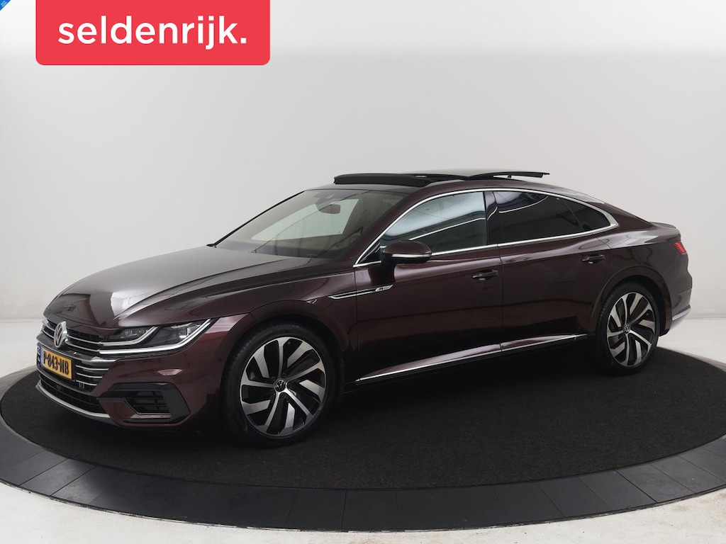 Volkswagen Arteon 2.0 TSI Business R | Panoramadak | Leder/alcantara | Stoelverwarming Adaptive cruise | Carplay | Climate control | Achterbank verwarming | Sfeerverlichting | 360 camera | Park assist