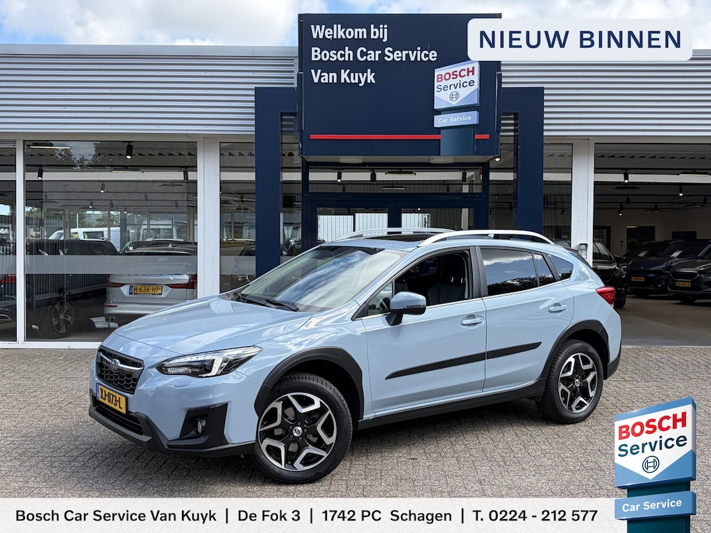 Subaru XV 2.0i Premium / Automaat / AWD / Vol-Leder / Schuif-Kanteldak / Trekhaak / Stoel-/Stuurverwarming / Adaptieve Cruise-Control / Apple-Carplay & Android-Auto / LED / Keyless / Climate-Control / Radio-Bluetooth / Navi / Camera-Achter / 18'' LMV / All-Season / ENZ.