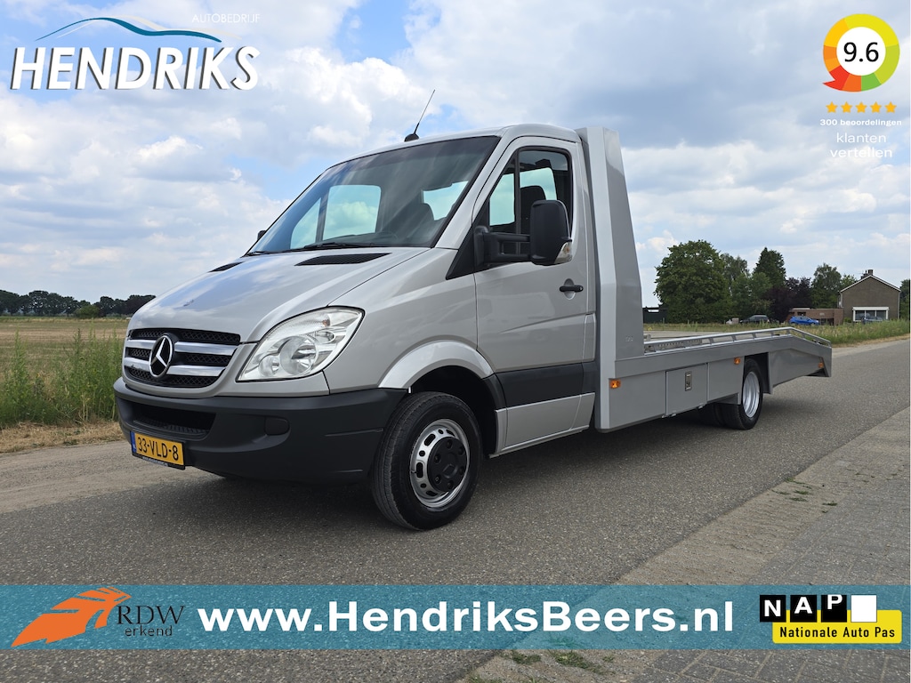 Mercedes-Benz Sprinter 518 3.0 CDI L3 Wielbasis Autotransporter - 180 Pk - AUTOMAAT - Airco - Cruise Control