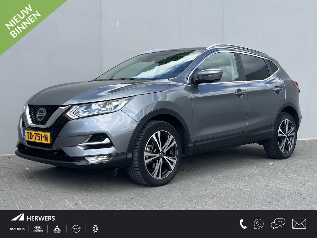 Nissan Qashqai 1.2 N-Connecta / Afneembare trekhaak (1000 KG) / All Season Banden / Panoramadak / 360 Graden Camera  / Cruise Control /
