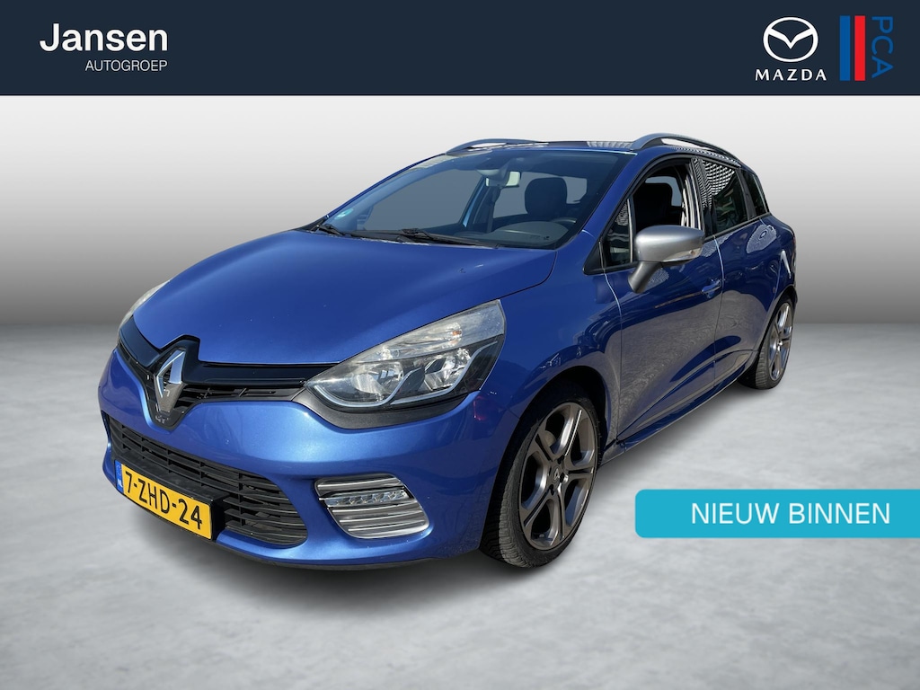 Renault Clio Estate 1.2 GT , Automaat, Leder, Navi, Clima, Cruise, LMV 17 Inch, All Season, Stoelverwarming, Bluetooth, PDC