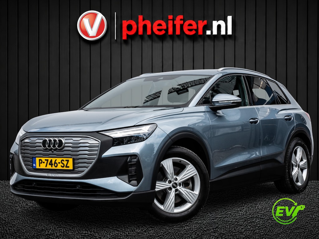 Audi Q4 e-tron 40 Launch edition 77 kWh SOH 93% Trekhaak/ Stoelverwarming/ Navigatie Apps/ Carplay/ Pdc