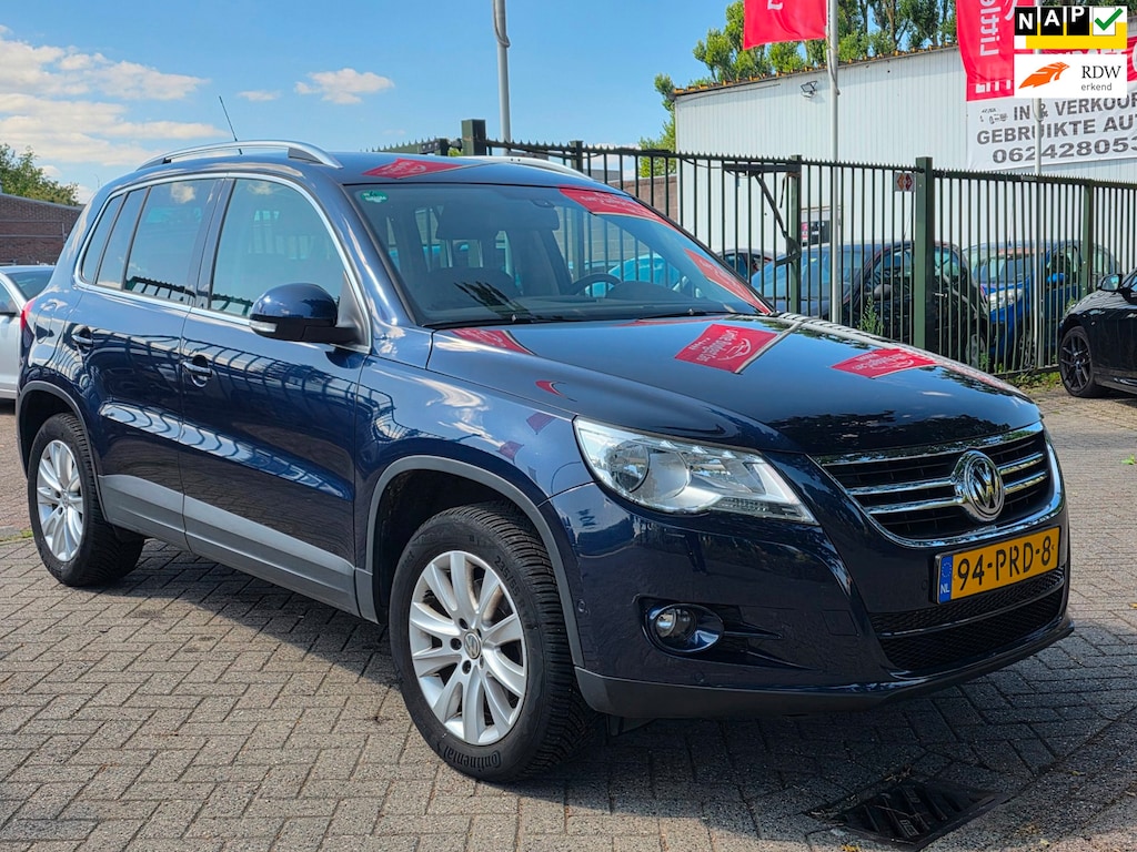 Volkswagen Tiguan 1.4 TSI Sport&Style 1e eigenaar volledig dealer onderhouden uniek km org nl auto trekhaak navigatie