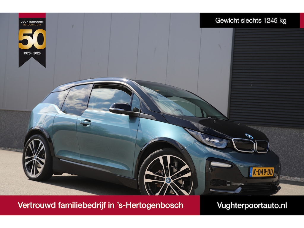 BMW i3 S 184pk Executive 120Ah 42 kWh*Blue Ridge*NaviPro/Camera/W-pomp/20"/3-fase