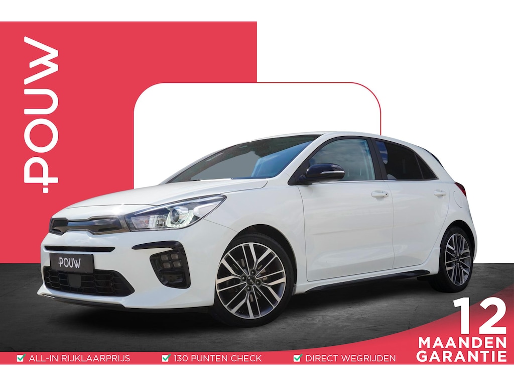 Kia Rio 1.0 T-GDi 101pk MHEV GT-Line | Achteruitrijcamera | Stuurverwarming | Stoelverwarming | Navigatie