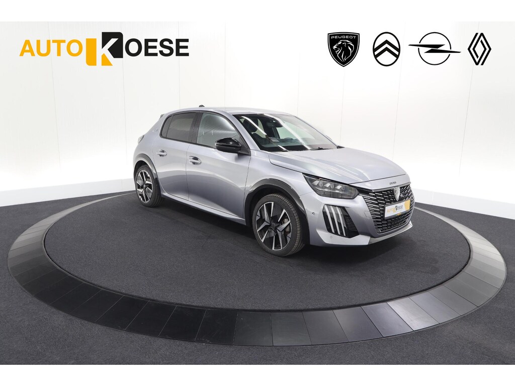 Peugeot e-208 EV GT 54 kWh | 95,7% SOH | 11 KW Lader | 360 Camera | Alcantara Pakket | Navigatie