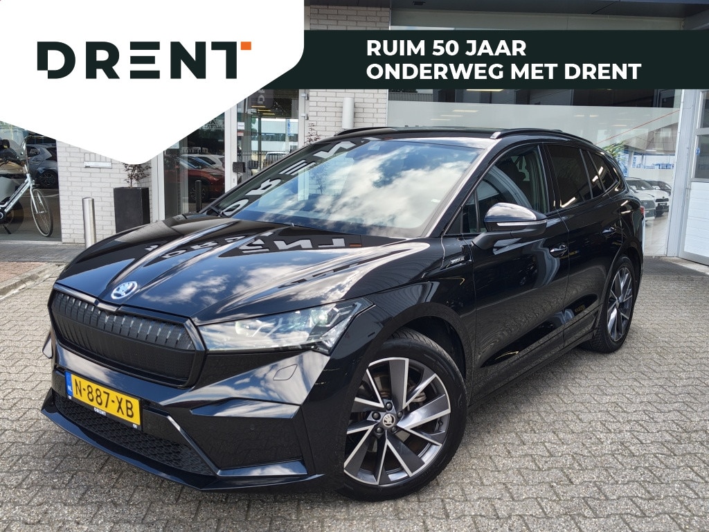Skoda Enyaq iV 60 Sportline | SOH 91,6% | Adaptieve Cruise | Blind Spot | Sensoren v/a | Navi
