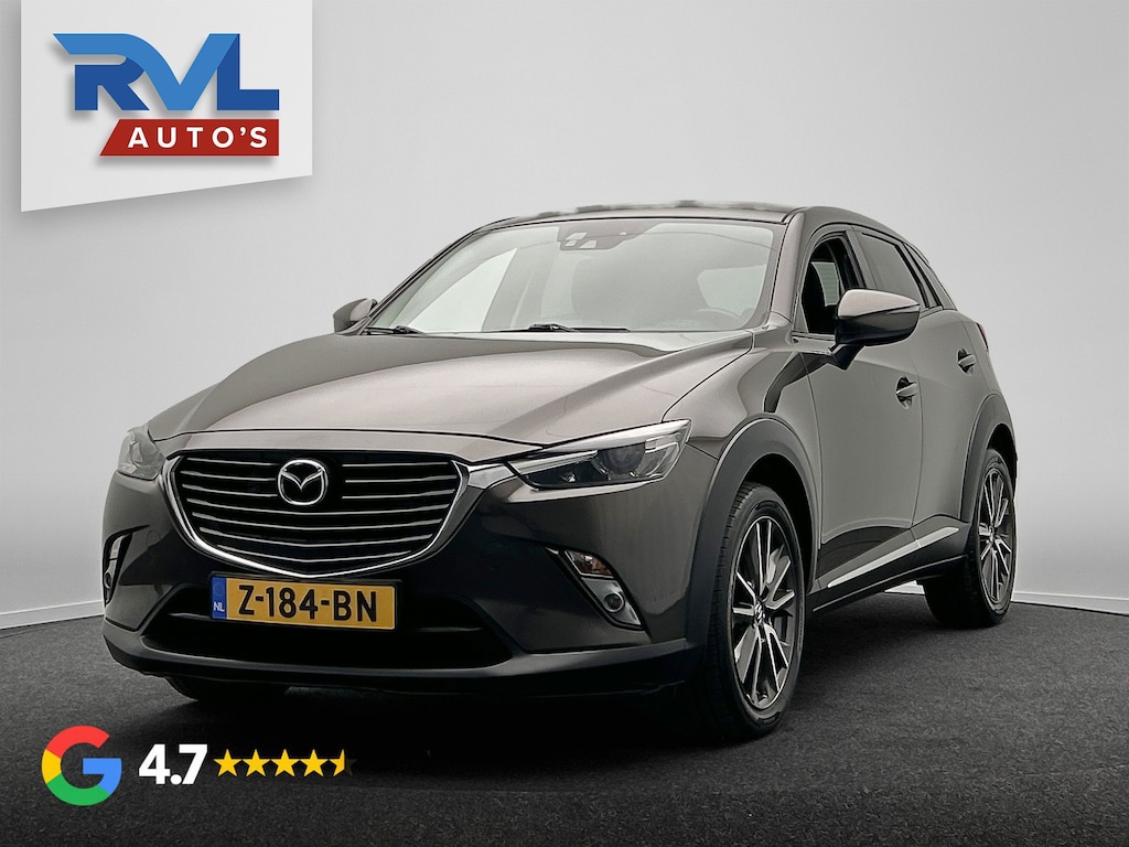 Mazda CX-3 2.0 SkyActiv-G 150 GT-M 4WD | Leder | Stoelverwarming | Camera | Climate/Control | Cruise/Control | Head-Up |