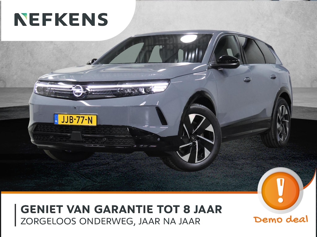 Opel Grandland Electric Business Edition 73 kWh | Demo | Warmtepomp | 360° Camera | Stoel, stuur & voorruit verwarmd | Apple Carplay/Android Auto | Elektr. achterklep | ARG-stoelen | Matrix LED | Navigatie |