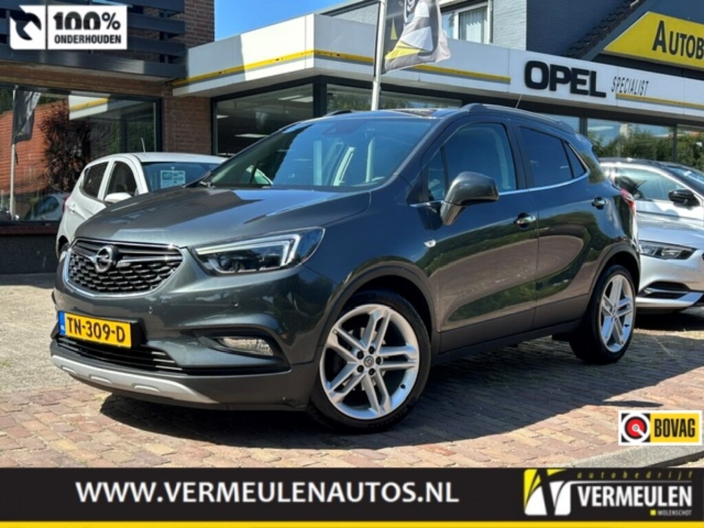 Opel Mokka X 1.4 Turbo 140PK Innovation Automaat + 19"/ Navi/ Clima/ Cruise/ Leder/ Winterpakket/ Trekhaak
