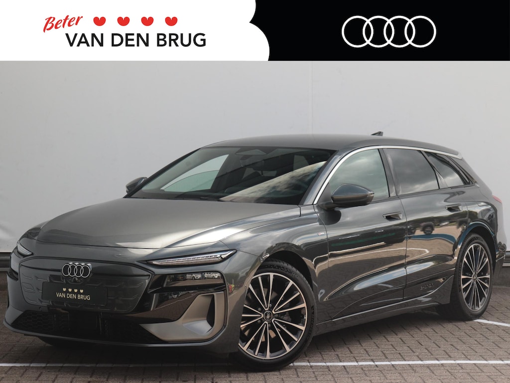 Audi A6 Avant e-tron S edition 83 kWh | Trekhaak | Passanger Display | Memory | Side Assist | 360 Camera | Bang & Olufsen | Stoelverwarming V+A | Fabrieksgarantie 2030/100.000km |