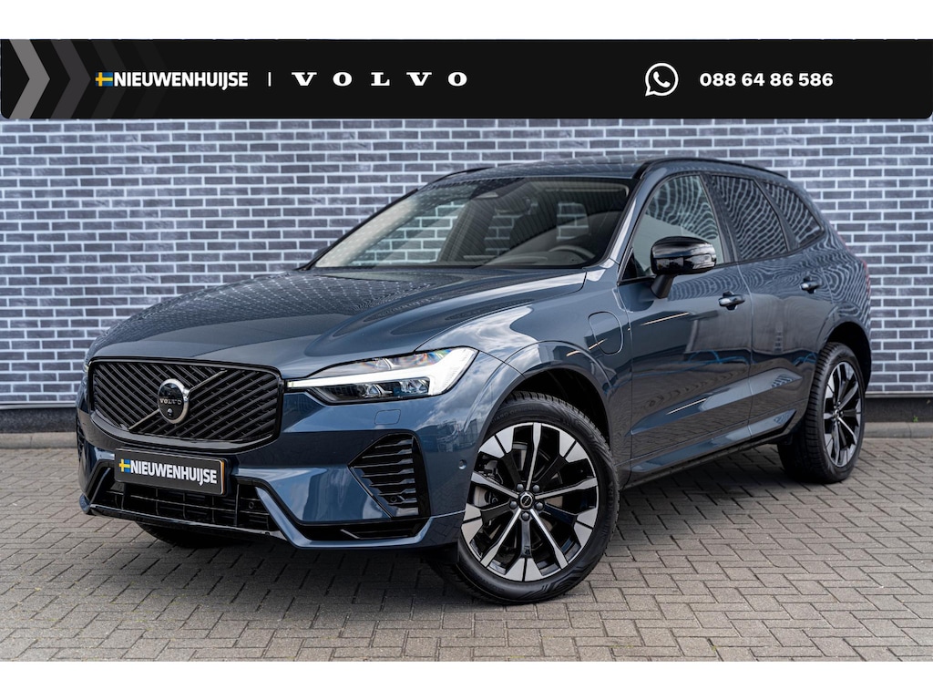 Volvo XC60 2.0 T6 Plug-in hybrid AWD Ultra Dark | Schuif-/Kanteldak | Luchtvering | 360 Camera | Harman Kardon Audio  | Elektrische Bedienbare Stoelen | Stoel-/Stuurverwarming | Trekhaak | Elektrische Achterklep | Parkeersensoren | BLIS