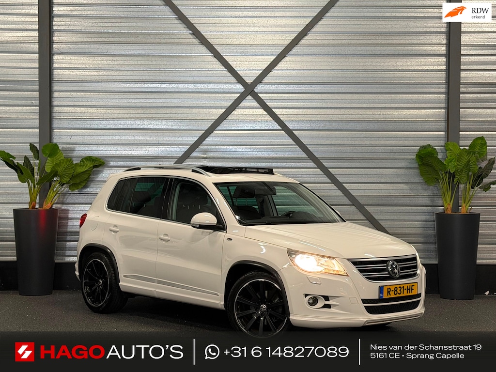 Volkswagen Tiguan 1.4 TSI 3x R-LINE NAVI/PANO/DYNAUDIO/CRUISE/PDC/TREKHAAK/CLIMATE/STOELVERW