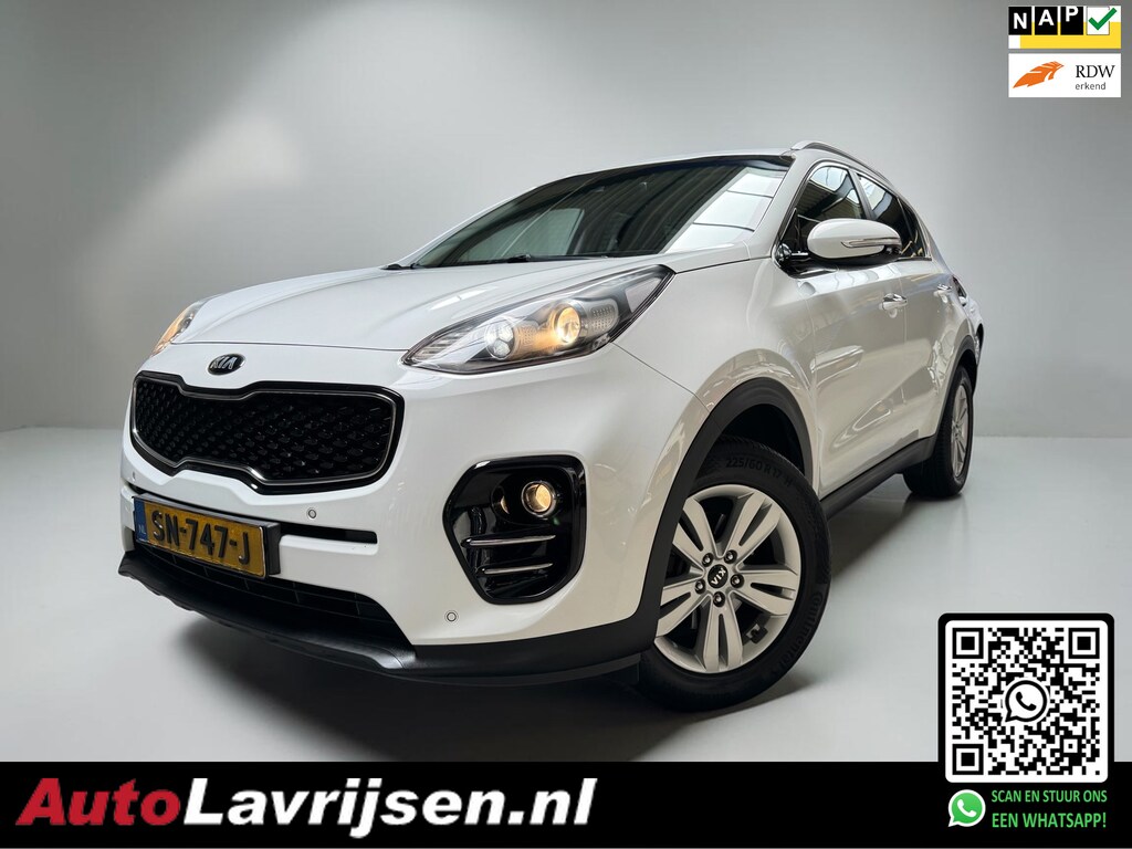 Kia Sportage Design Edition NL AUTO NAP NAVI/CAMERA CRUISE ECC ELEK. LEDER STOELEN / BANK +VERW. PDC V+A LMV!!