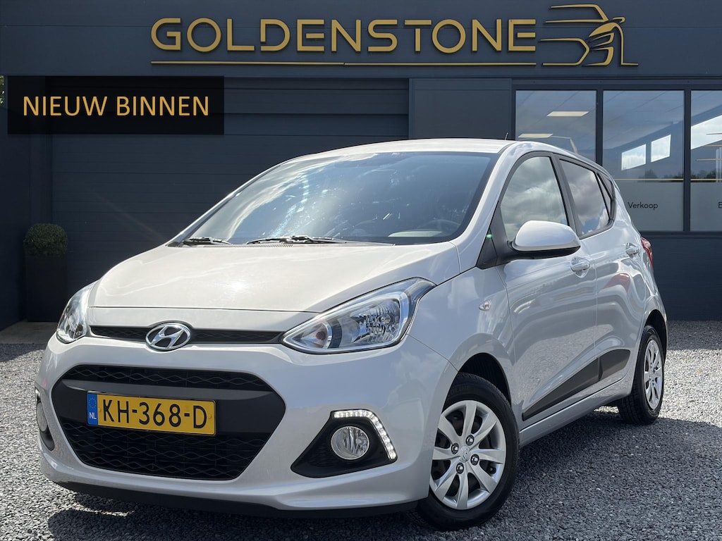 Hyundai i10 1.0i i-Motion Go! 2016 ✓Navi✓Clima✓Cruise✓Recent beurt gehad✓2eEigenaar✓5 Deurs✓N.A.P✓Weinig km✓Zeer Zuinig✓Apk tot 03-2027